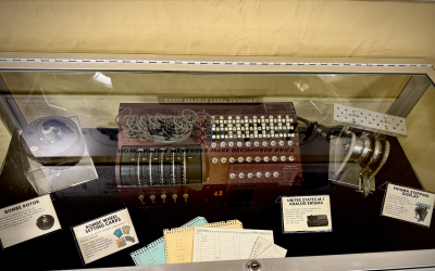 Enigma Analog Machine Now at Wright Memorial Library
